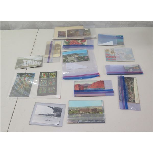 Multiple Postcards: Gunnislake, Pike's Peak, Hawaii, Rototua New Zealand, etc