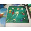 Image 13 : Multiple Billiards Artwork, Accessories, Magazines, Jeannette Lee Black Widow Balls, etc