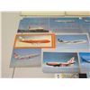 Image 13 : Multiple Fish Unframed Artwork, Airplane Photos, Balloon Postcards, etc