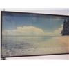 Image 3 : Large Beach Scene Photographic Art 73" x 29"