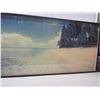 Image 4 : Large Beach Scene Photographic Art 73" x 29"