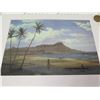 Image 7 : Ocean Scene Artwork Signed by Artist, Hawaii's Masters Promo & Tom Selleck Poster