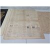 Image 12 : Multiple 1800's Newspapers: The Friend Seamen Journal, Gazette, Advertiser & Buddha Artwork