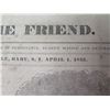 Image 3 : Multiple 1800's Newspapers: The Friend Seamen Journal, Gazette, Advertiser & Buddha Artwork