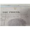 Image 4 : Multiple 1800's Newspapers: The Friend Seamen Journal, Gazette, Advertiser & Buddha Artwork