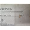 Image 7 : Multiple 1800's Newspapers: The Friend Seamen Journal, Gazette, Advertiser & Buddha Artwork