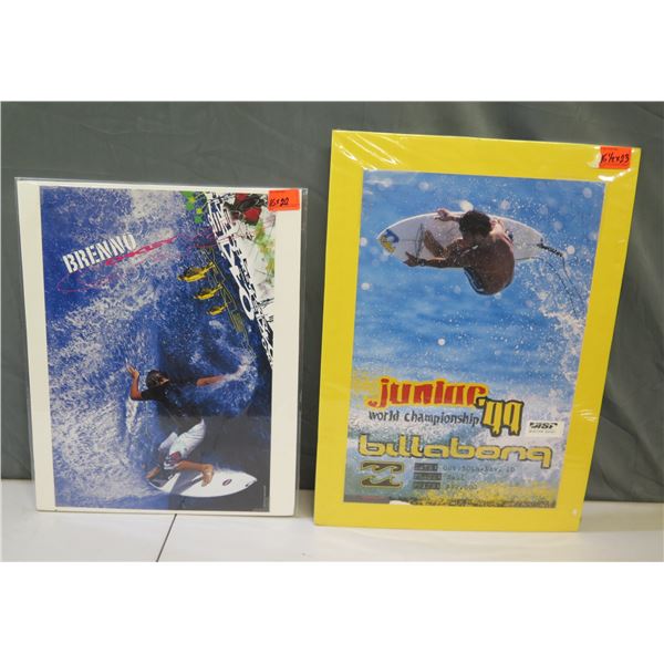 Qty 2 Posters: Oakley Brenno & Billabong Jungle '99