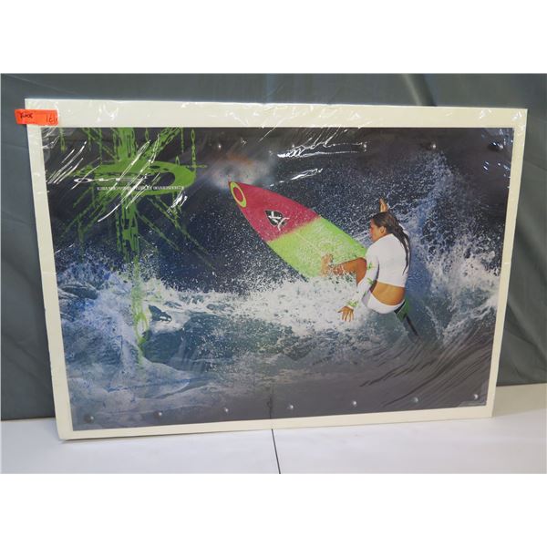 Oakley Kira Sheppard Surfing Poster 30 x42 