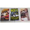 Image 1 : Qty 3 Promos: Legends of Hip Hop, NoFx & Silversun Pickups 11"x17"