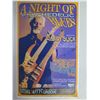 Image 1 : A Night of Psychedelic Blues w/ Darby Slick Promo (signed) 11"x17"