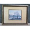 Image 1 : Landscape Artwork, Jean-Baptiste-Camille Corot, Framed 13" x 10"