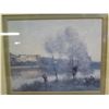 Image 2 : Landscape Artwork, Jean-Baptiste-Camille Corot, Framed 13" x 10"