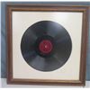 Image 1 : Pagliacci Vesti La Giubba Enrico Caruso RCA Vinyl Record (w/ dedication), Framed