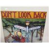 Image 2 : Don't Look Back Artwork w/ Artist Mark 1985, Framed 18"x24"