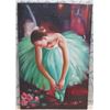 Image 1 : Ballerina Artwork Stamped Fredrix 24, Unframed, 24"x36"