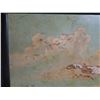 Image 2 : Large Framed Castle Landscape Artwork on Canvas, Signed Skilling 64"x64" (canvas damaged)