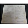 Image 2 : Buzz's Original Steak House Kailua Wine List w/ Island Chart 12"x6"