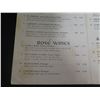 Image 4 : Buzz's Original Steak House Kailua Wine List w/ Island Chart 12"x6"