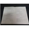 Image 3 : Program Comite National des Vins de France Wine & Cheese Menu 12"x8"