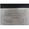 Image 3 : Maiko Wine List in English & Japanese 12"x9"
