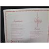 Image 3 : JB's in the Colony Surf Hotel Entrees & Specialties a la Maison Menu 22"x16"