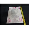 Image 10 : Waikiki Beef & Grog Complete Dinner Menu, Signed, 12"x17"