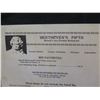 Image 5 : O'Toole's Irish Pub & Restaurant Menu w/ Beethoven's Fifth Bio 11"x9"