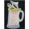 Image 1 : The Hofbrau Waikiki Luncheon Menu Stein Shape 9"x15"