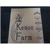 Image 2 : Kemoo Farm Wahiawa Pineapple Capital of the World Menu & Bio 13"x16"