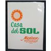 Image 1 : Casa del Sol Mexican Restaurant Waikiki Menu 20"x13"3