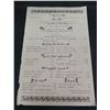 Image 1 : Dinner Menu10"x16"