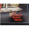 Image 2 : Spencecliff Restaurants Exotic Drink Menu w/ Featured Restaurants 16"x20"