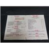 Image 4 : Stewarts Family Restaurant Waikiki & Niu Valley Menu20"x12"