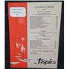 Image 1 : The Tropics Luncheon Menu 9.5"x13"