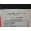 Image 3 : The Tropics Luncheon Menu 9.5"x13"