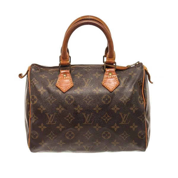 Louis Vuitton Brown Monogram Canvas Speedy 25 Cm Handbag