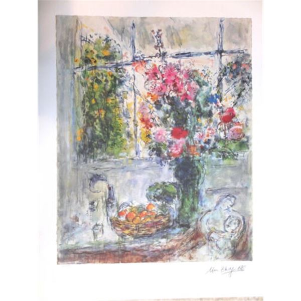 Still Life with Flowers by Chagall, Marc