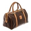 Image 2 : Celine Dark Brown Leather Macadam Boston Bag