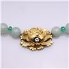 Image 2 : Jadeite, Emerald & 18K Gold Necklace by R. L. Kay