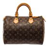 Image 1 : Louis Vuitton Brown Monogram Canvas Speedy 30 Satchel Bag