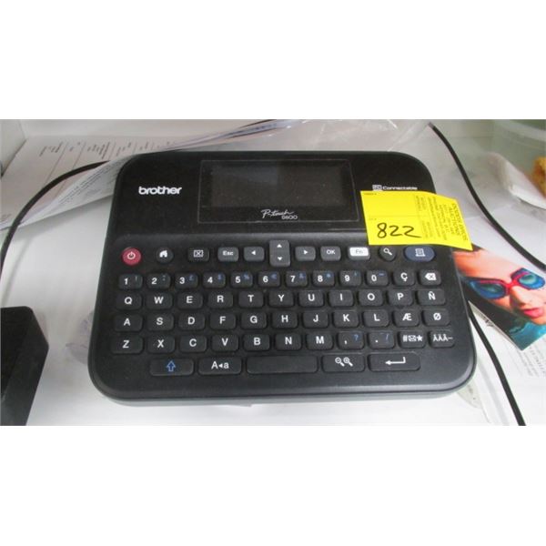 BROTHER P-TOUCH PT-D600 PC-CONNECTABLE LABEL MAKER