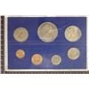 Image 4 : 1967 NEW ZEALAND 7 COIN UNC SET PLASTIC CASE IS