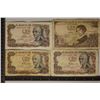 Image 1 : 1965 & 3-1970 SPAIN 100 PESETAS BILLS