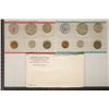 Image 2 : SILVER 1964 US MINT SET (UNC) P/D (WITH ENVELOPE)