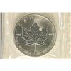 Image 1 : 1990 CANADA SILVER 1 TROY OZ .999 FINE SILVER $5