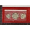 Image 1 : 1976 US SILVER BICENTENNIAL UNC SET IN RED