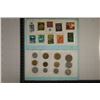 Image 1 : ISRAEL COIN & STAMP SET INCLUDES 12 UNC COINS &