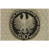 Image 2 : 1992-D GERMAN SILVER PROOF 10 MARK. .3115 OZ. ASW