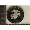 Image 2 : 2005-P US PF SILVER $1 "MARINES" IN HARD PLASTIC