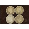 Image 1 : 1900-S, 01-O, 02-O & 1903-O SILVER BARBER DIMES